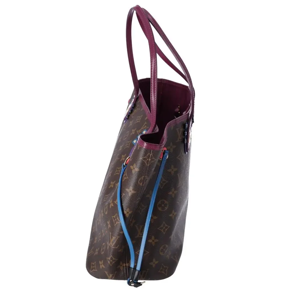 Louis Vuitton Flamingo Neverfull MM Monogram Tote Bag M41664 Magenta